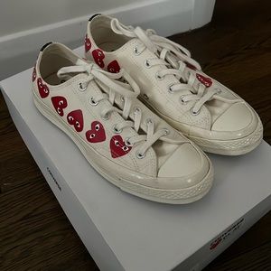 Comme des Garcons Converse Unisex Men’s Size 7/Womens Size 9 Low